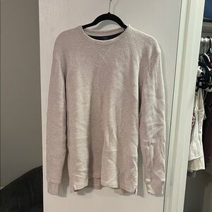 Men’s cotton on waffle Henley